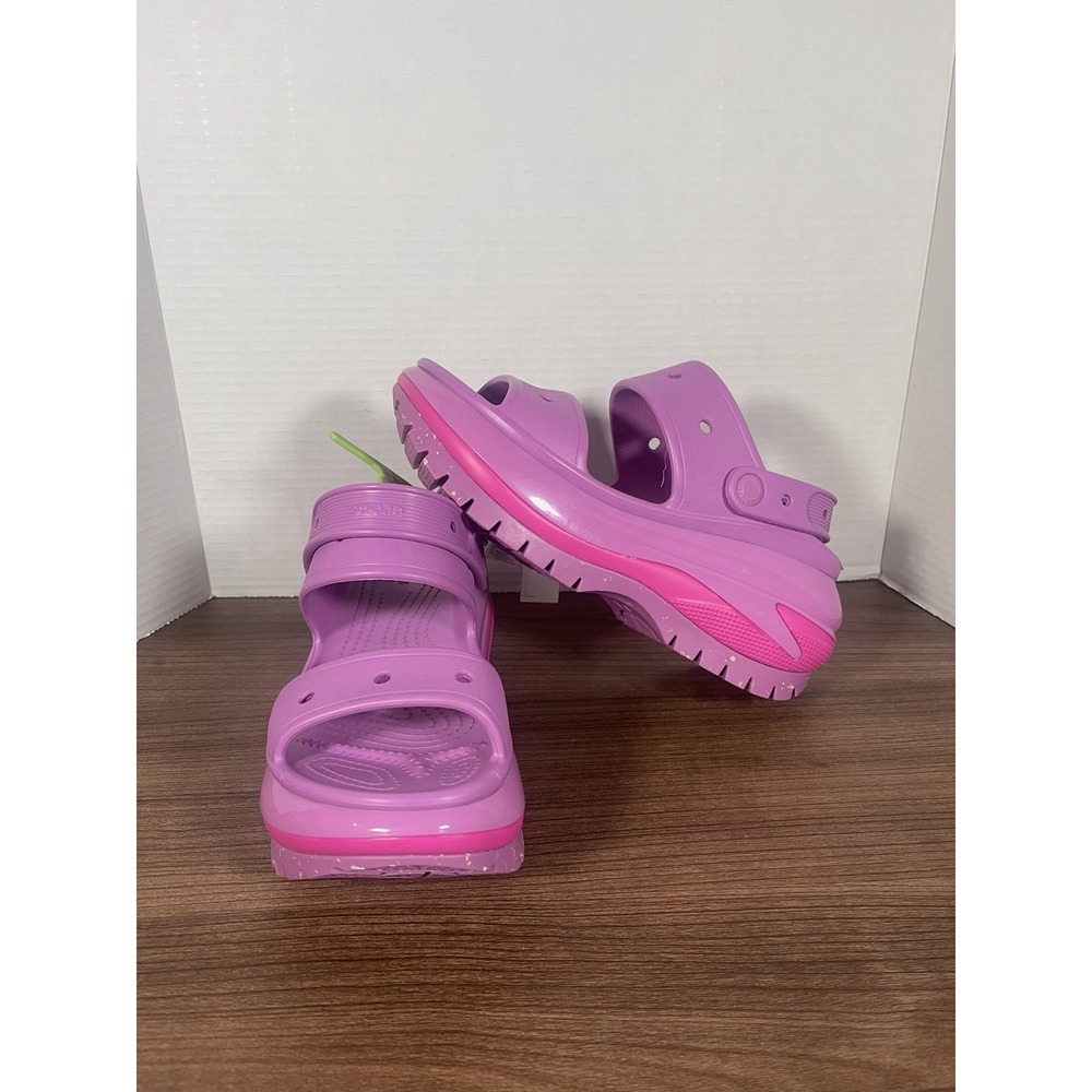 Crocs  Mega Crush Platform Clog Sandal 207989-6wq Bubble Women's 8/Men's 6💗NWT